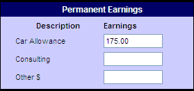 permanent earnings