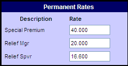 permanent rate