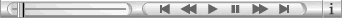 The navigation bar displayed on animations in this tutorial.