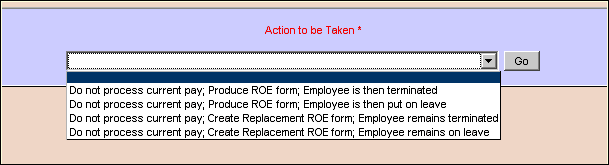 ROE Status Change